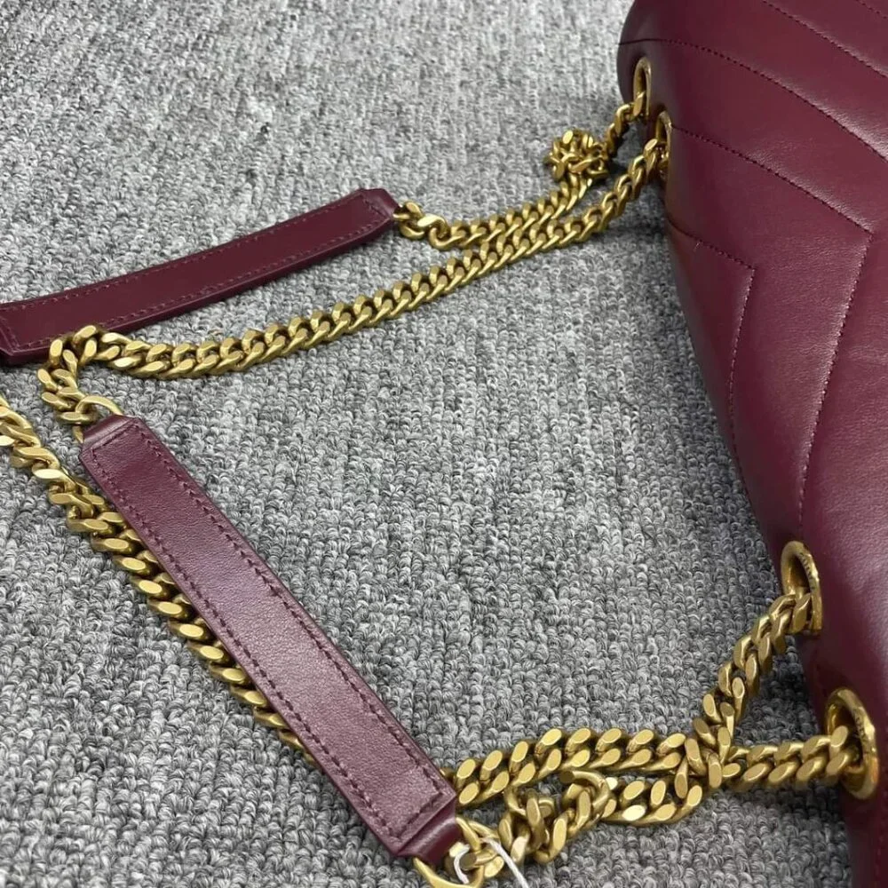 100% Authentic Yves Saint Laurent Medium leather Shoulder Bag - Picture 11 of 14